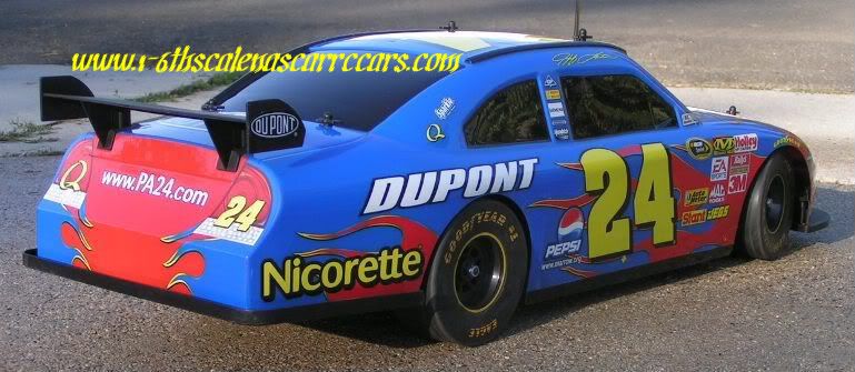 nascar rc body shells